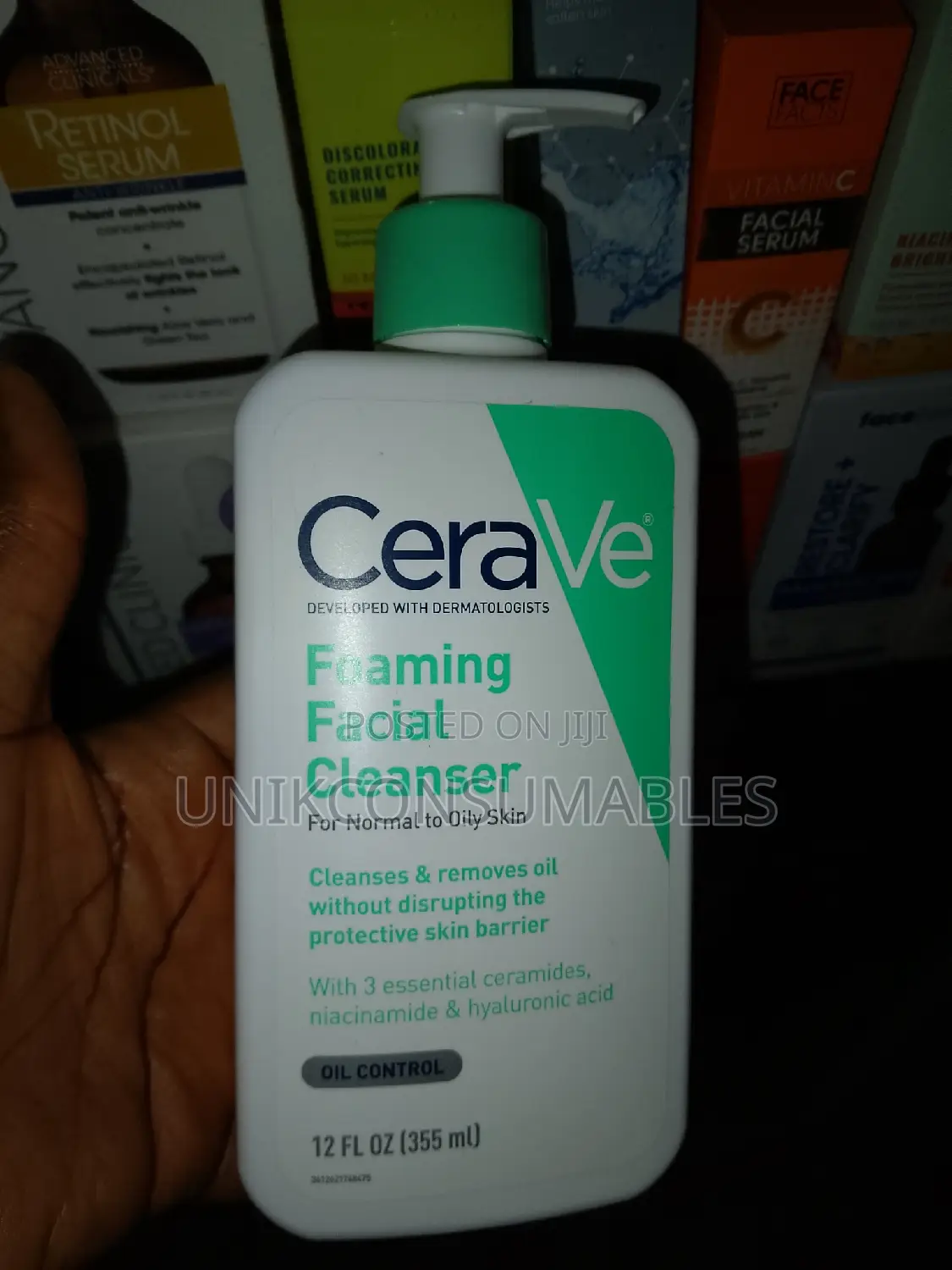 Cerave Foaming Facial Cleanser
 355 Ml