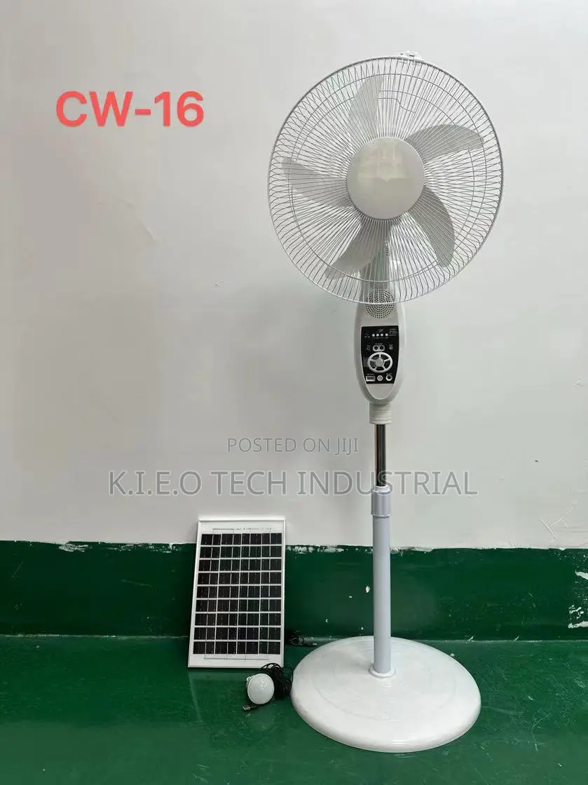 Solar Fan With Solar Panel(Installed Mp3)