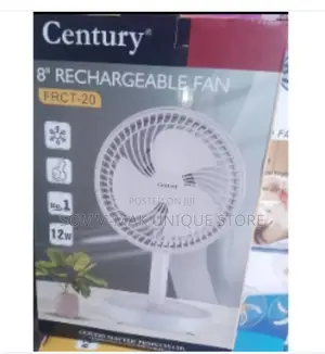 Century Rechargeable Table Fan - 8"