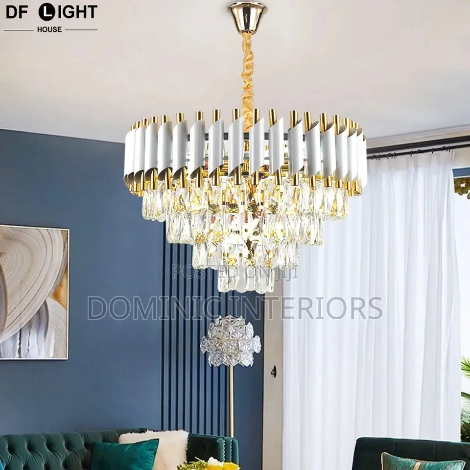 Living Room Crystal Lamp