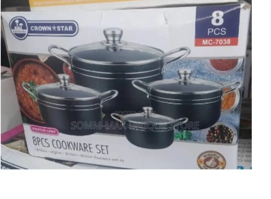 Non Stick Cookware Pot 8pcs Set