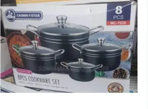 Non Stick Cookware Pot 8pcs Set