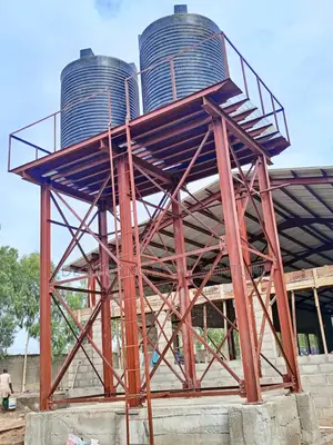 H Beams for Water Tank