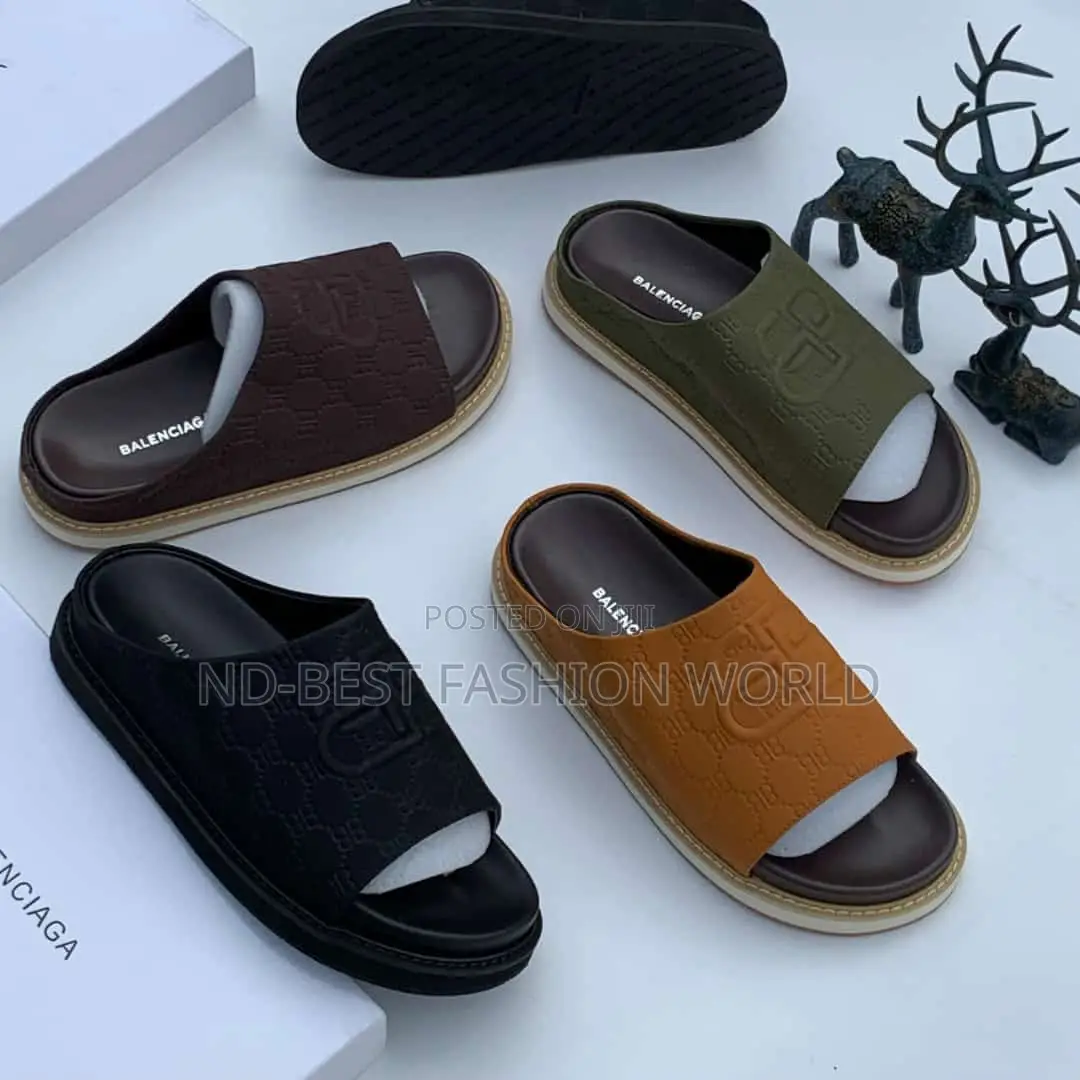 Pure Leather Slippers