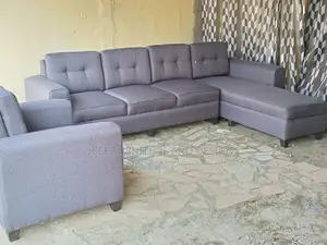 L Shape and Single Sofa