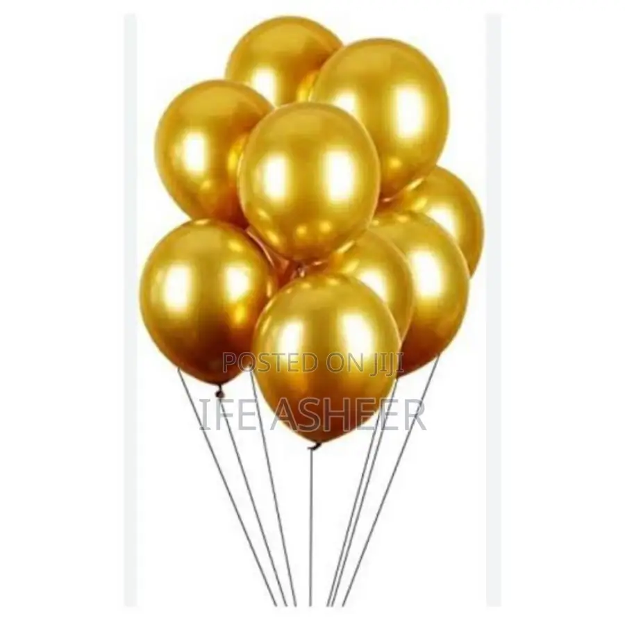 Gold Balloon - 20pcs