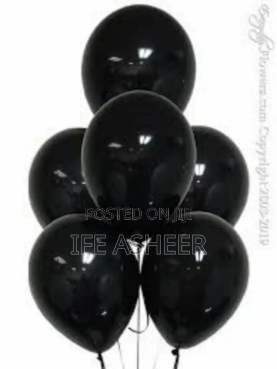 Black Balloon - 20pcs