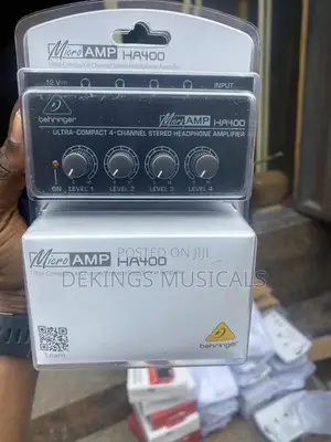 Behringer Microamp HA-400 Headphone Amplifier