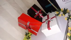 3 in 1 Gift Boxes. Red, Black and White