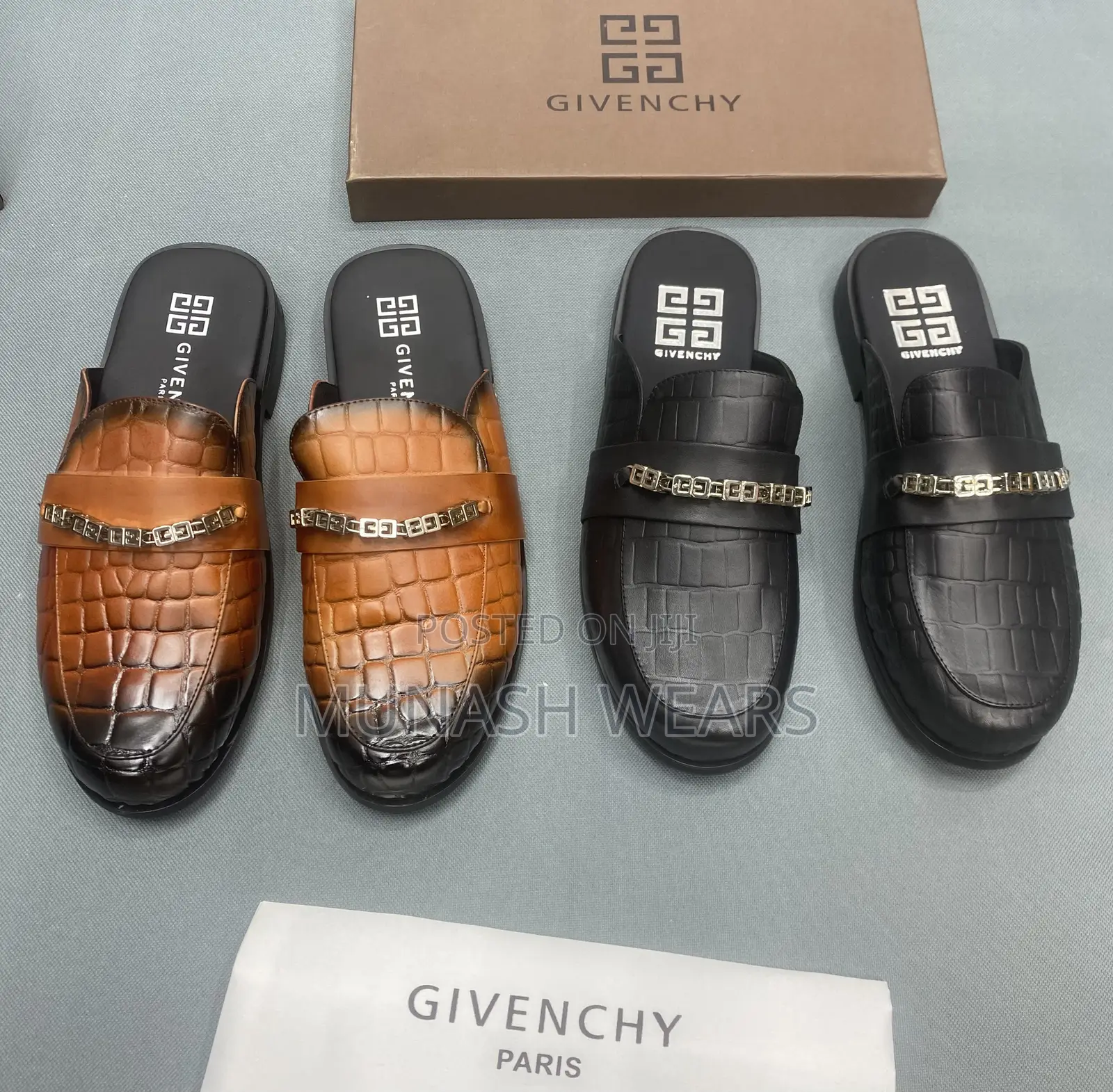 Givenchy Leather Half Shoe