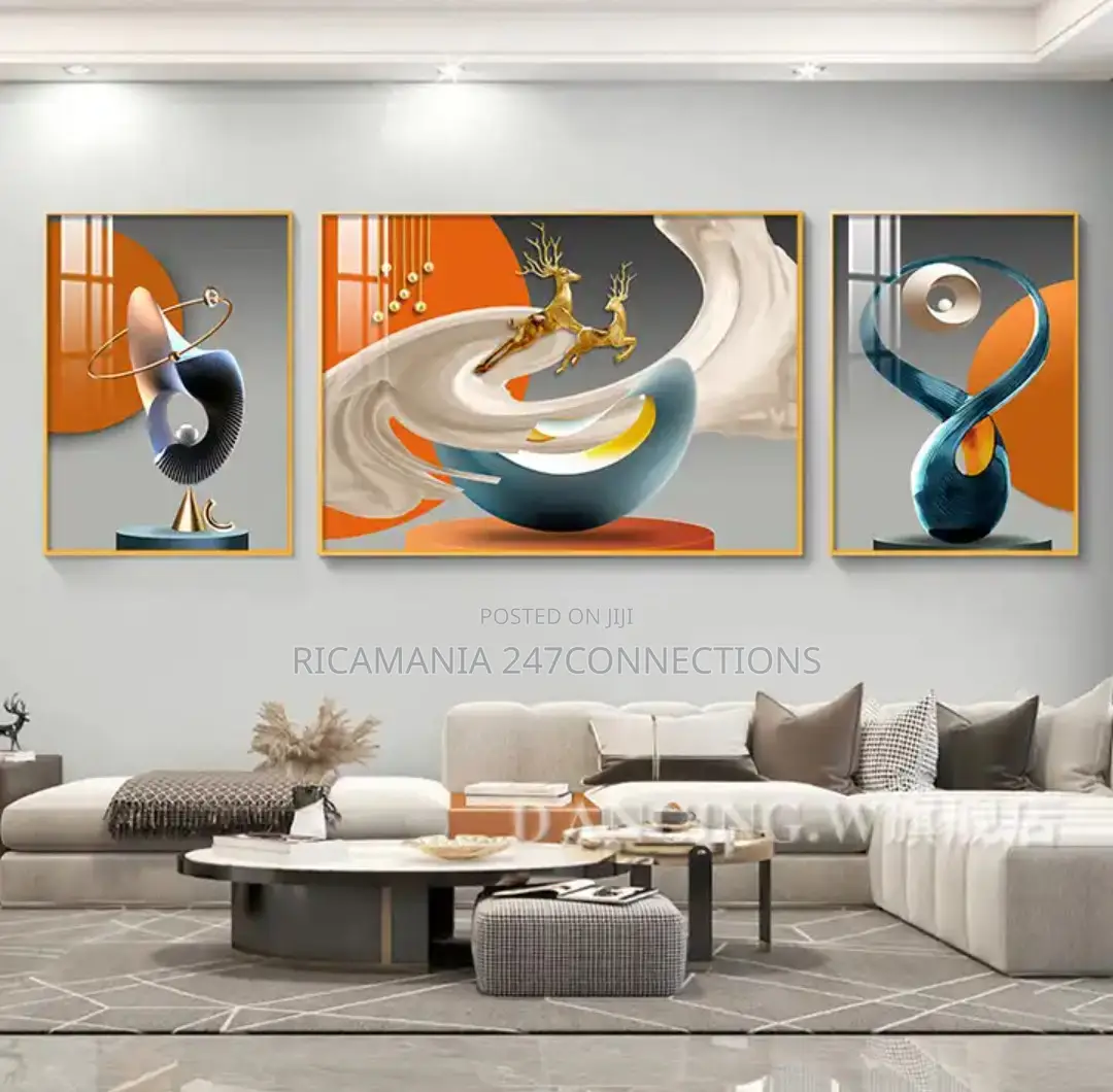 Luxurious Abstract Artwork Frames