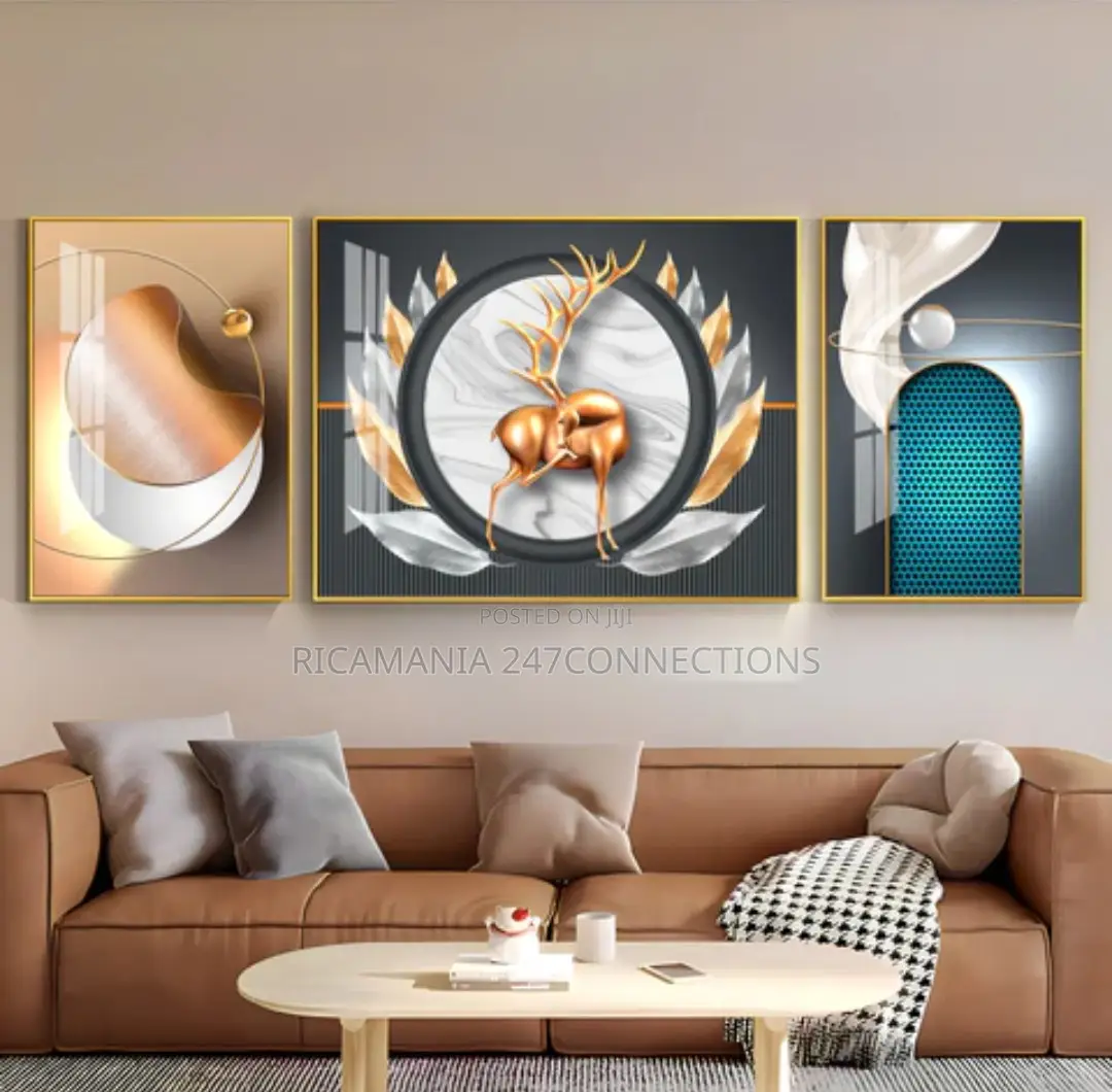 Affordable Priced Luxury Interior Abstract Artwork Frames