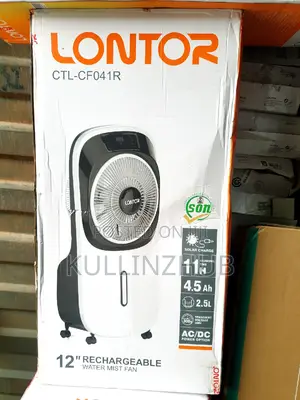 Lontor Rechargeable Water Mist Cooling Fan