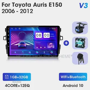 Toyota Auris Car Android GPS Navigation, Android Screen