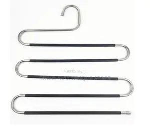 S-Shaped Metal Trouser Hangers -5 Layers