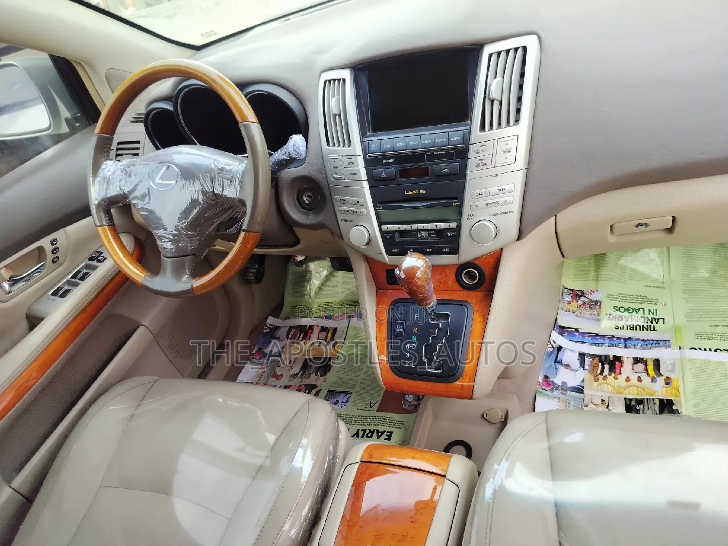Lexus RX 350 AWD 2008 Green