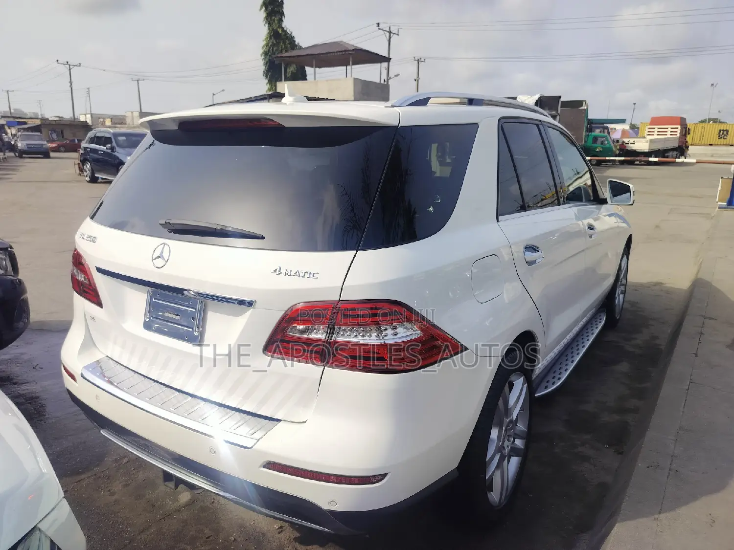 Mercedes-Benz M Class 2015 White