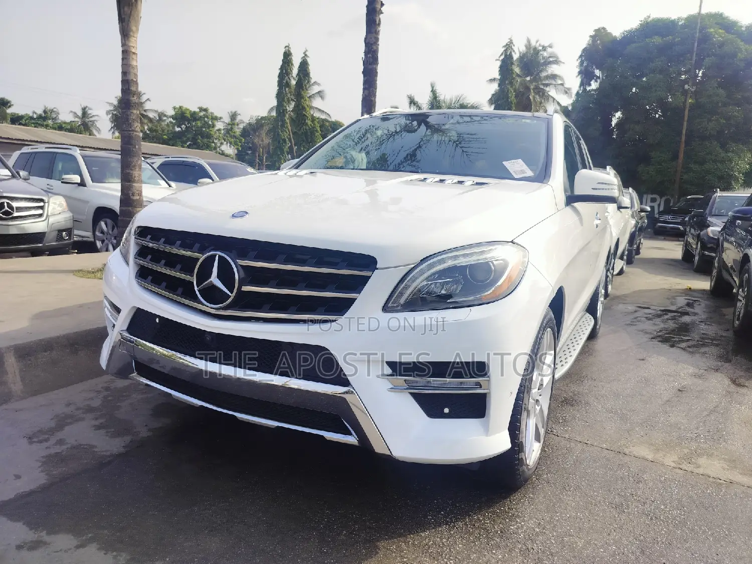 Mercedes-Benz M Class 2015 White