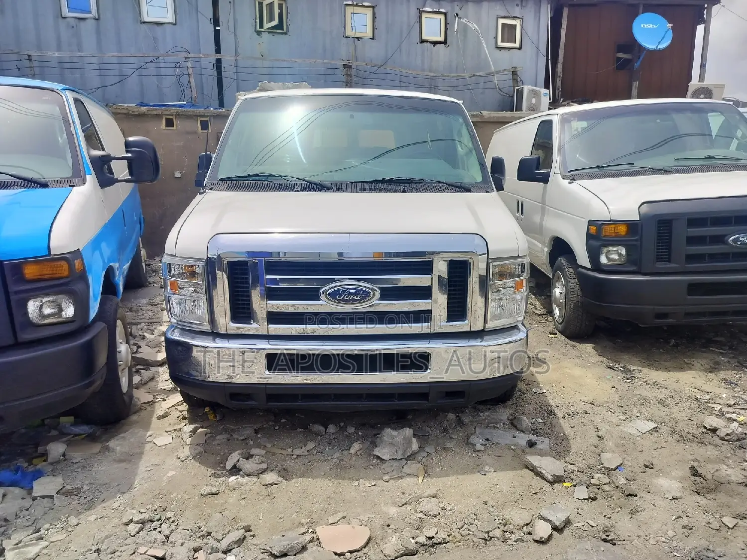 Ford E250 2011 White