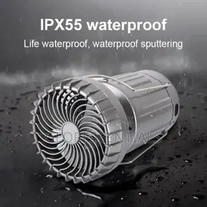 Mini Rechargeable Fan / Led Light