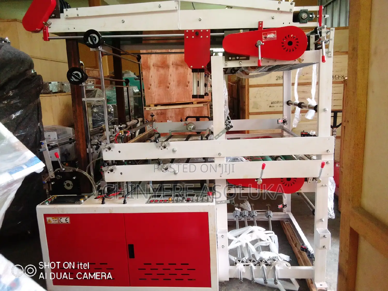 Bottom Sealing Cutting Machine Double Deck