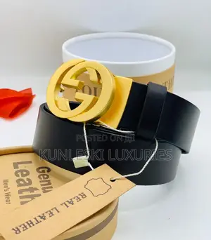 Original Gucci Leather Belt Collections
