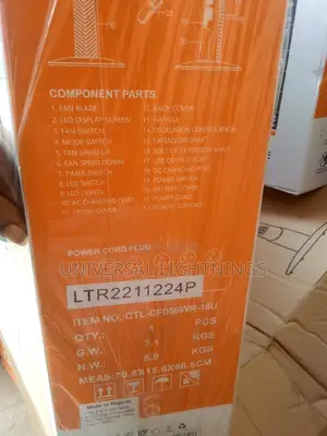 Lontor Rechargeable Fan