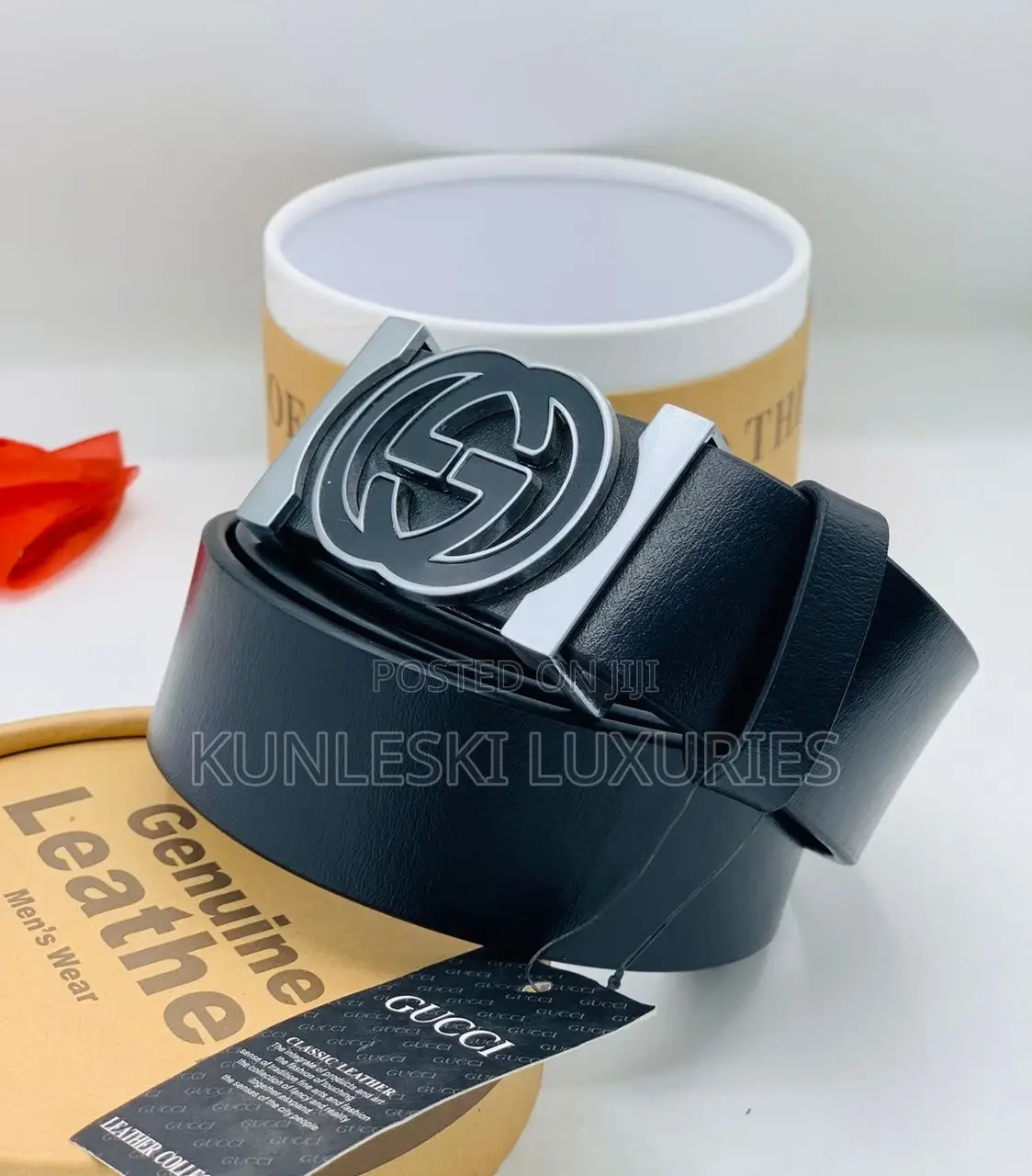 Original Gucci Leather Belt Collections