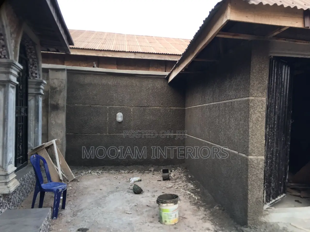 Wall Tyrolean Finishing