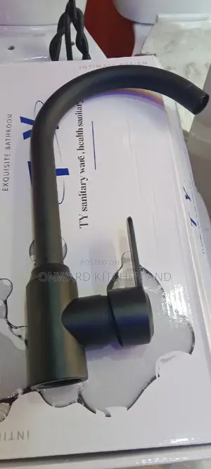 Black Sink Mixer Tap