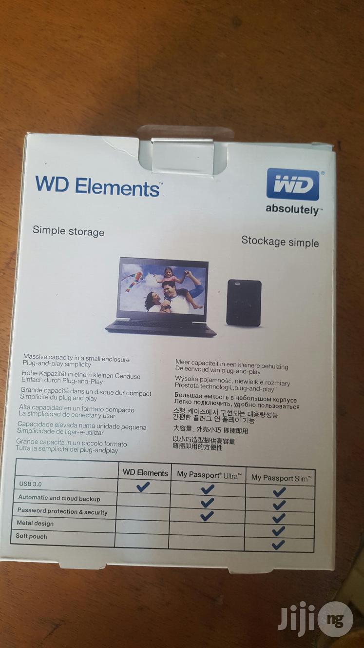 WD Element External Hard Drive Sata Case 3.0 USB Speed