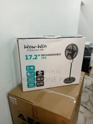 Photo - New in Wow-Win Rechargeable Fan-17.2 Inch