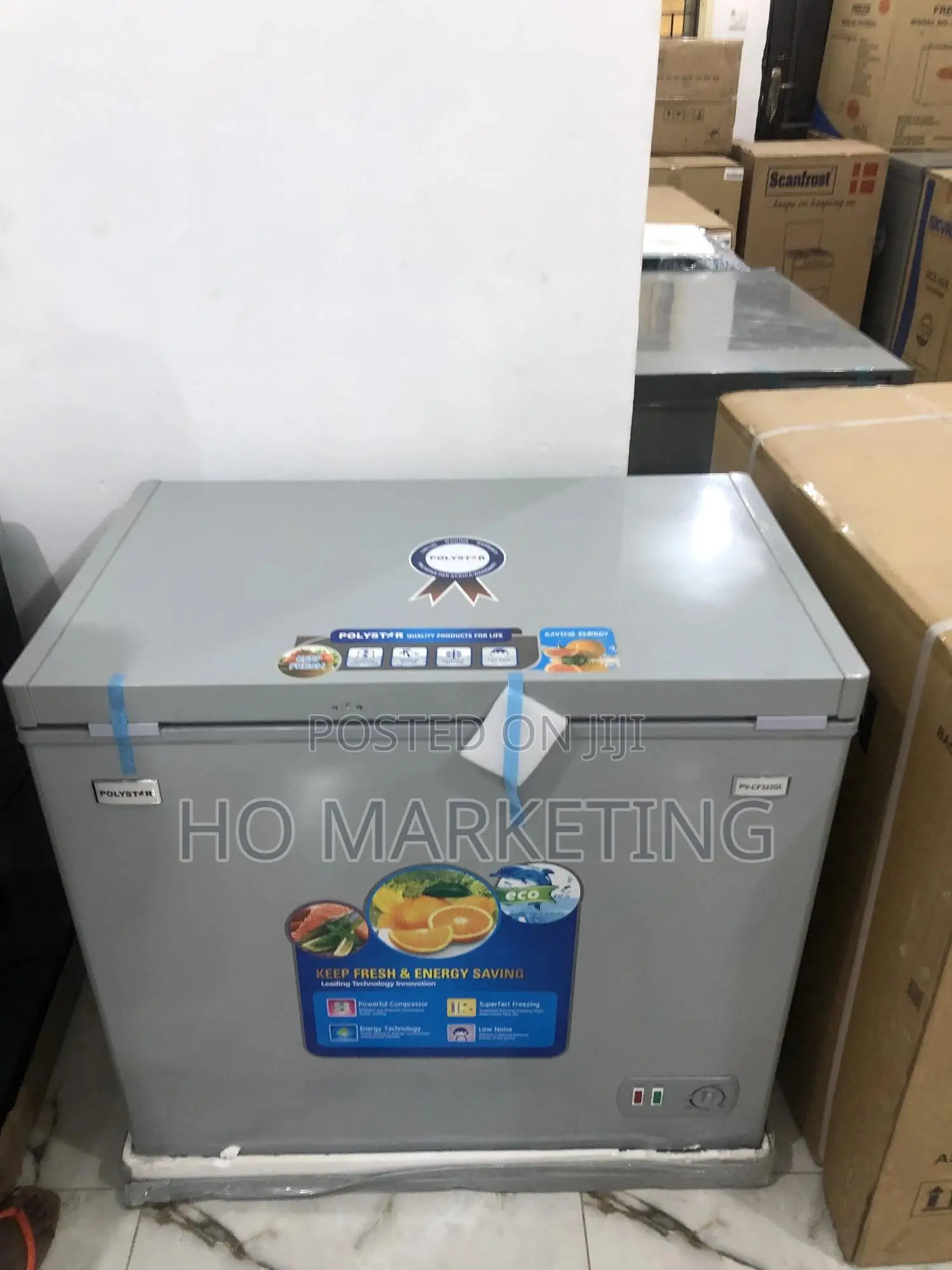 Polystar Chest Freezer 200l Pv-Cf322gl