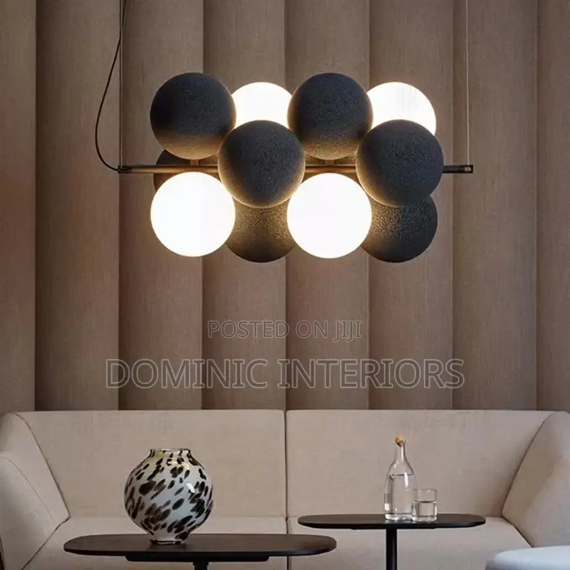 Gold Black Pendant Light