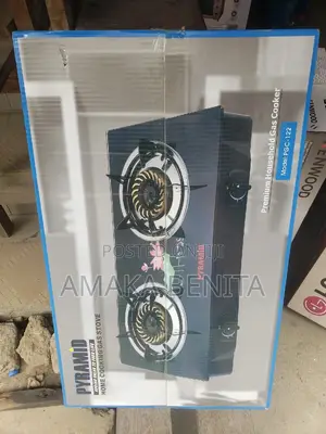 Pyramid Table Top Glass Gas( Thick Glass)