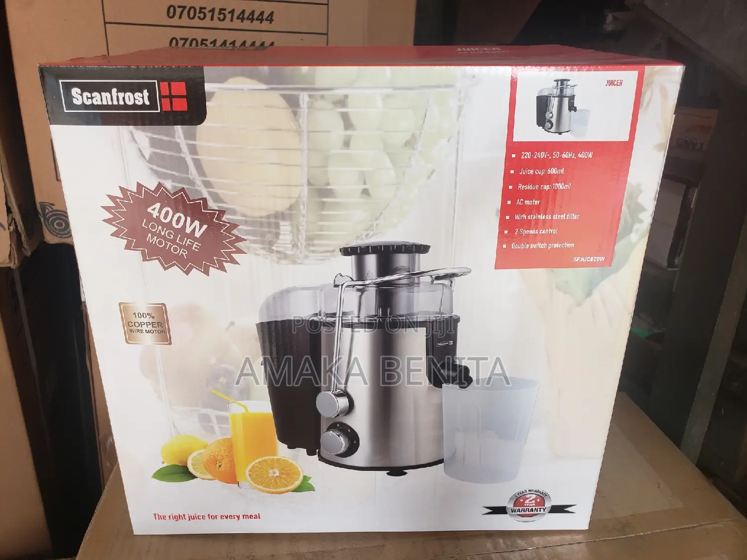 Scanfrost Juicer