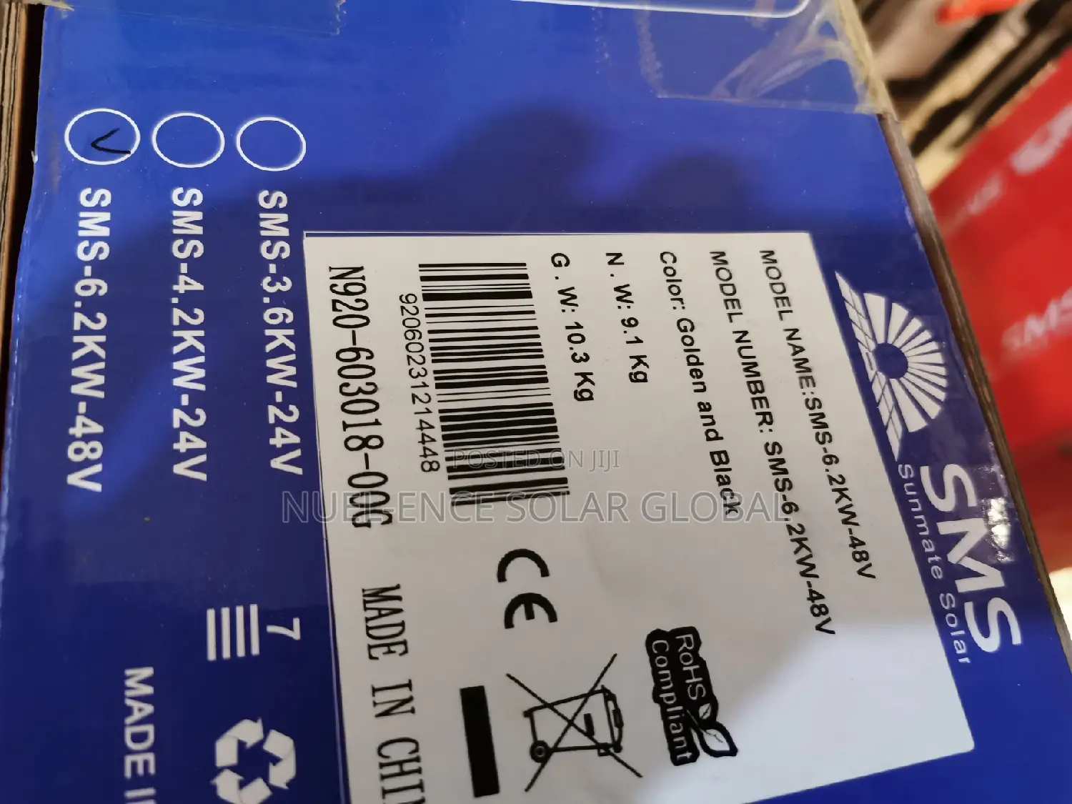 6.2kva 48v SMS Inverter