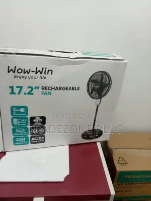 Photo - Affordable Wow-Win 17.2 '' Rechargeable Fan