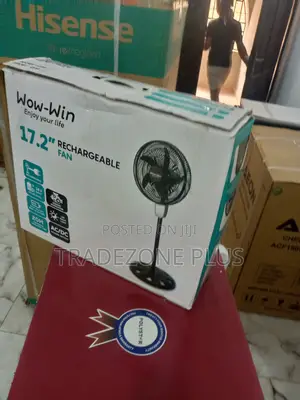 Affordable Wow-Win 17.2 Inch Rechargeable Fan