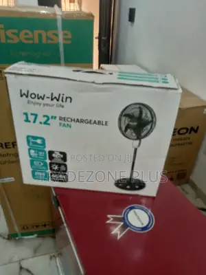Affordable Wow-Win 17.2 Inch Rechargeable Fan