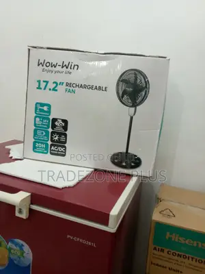 Affordable 17.2 Inch Rechargeable Fan-Wow-Win