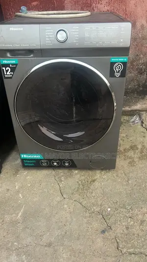 Hisense 12kg Inv Washing Machine Wash Dryer (Wm5s1245bb)