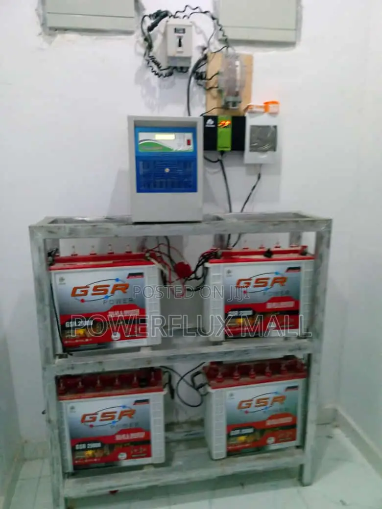 5kva Inverter Solution With 4 GSR Batteries