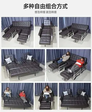 Modern Executive Convertible Office Sofa Chair