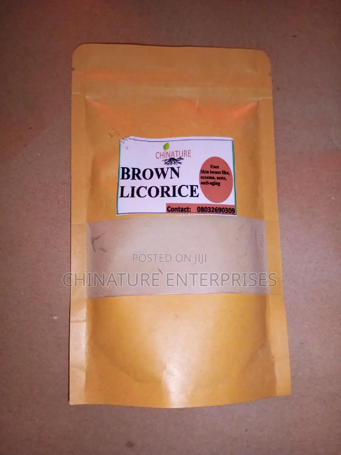 Brown Licorice Root Powder 100gm