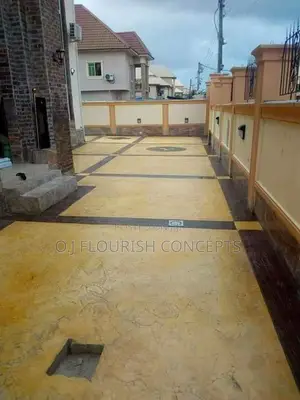 Repolishing Stamped Concrete