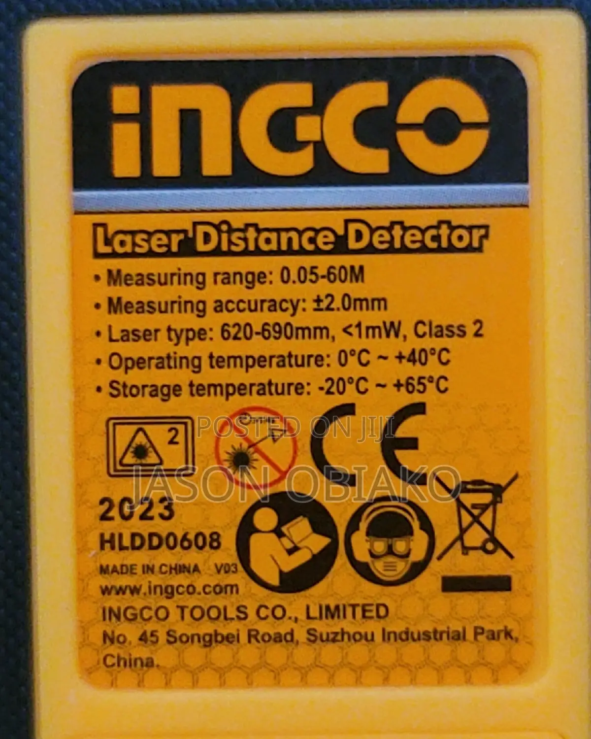 Laser Distance Detector