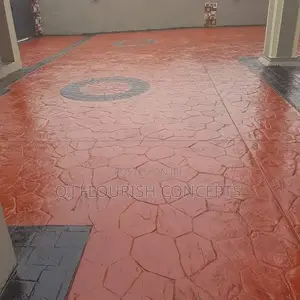 Shinning Stamped Concrete