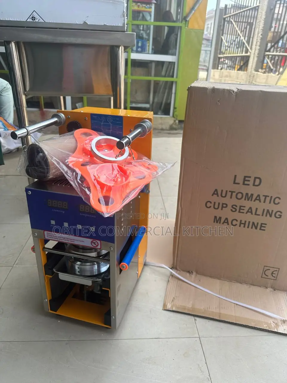 Automatic Cup Sealer Machine Is Available for Sale