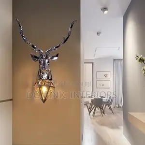 Deer Head Wall Lamp